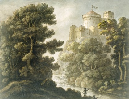 Adam, Château surplombant une falaise