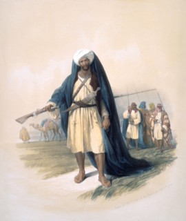 Haghe et Roberts, Arabes dans le désert