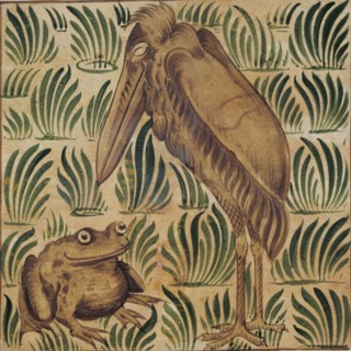 De Morgan, Cigogne et grenouille
