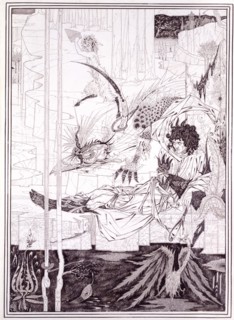 Beardsley, How King Arthur saw the Questing Beast