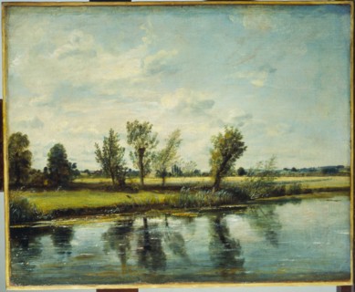 Constable, Les Prés inondables, près de Salisbury