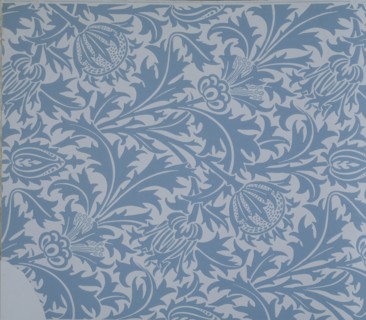 Morris, Papier peint à motif de chardon