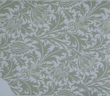 Morris, Papier peint à motif de chardon