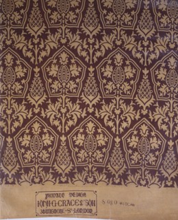 Pugin, Tissu pour rideau