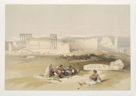 Roberts, Vue générale de Baalbec