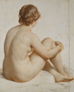 Mulready, Etude académique d'un nu féminin