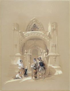 Roberts, Le Porche de la Rosslyn Chapel