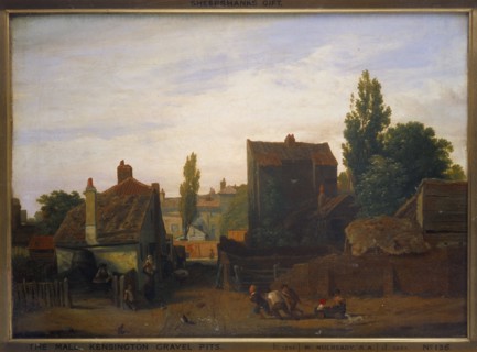 Mulready, Chemin bordant les carrières de Kensington