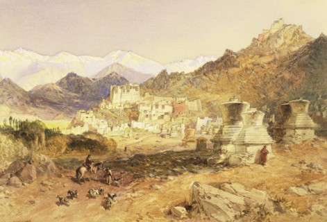 Simpson, Palais de Leh, la capitale du Ladakh