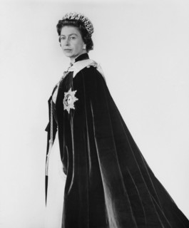 Portrait de la reine Elisabeth II