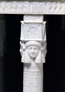 Manufacture de Sèvres, Petit temple du service egyptien (détail)