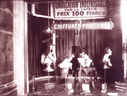 Atget, Coiffeur