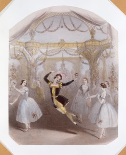 Anonyme, Arthur Saint-Léon incarnant Phoebus dans le ballet La Esmeralda