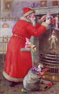 Röger, Le père Noël