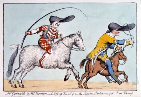 Norman, Grimaldi et M. Norman à la chasse à Epping