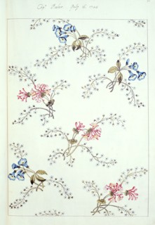 Garthwaite, Motif pour soie tissée