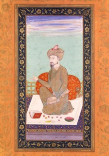 L'Empereur moghol Bâbur, Inde