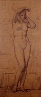 Moore, Etude d'une silhouette de femme, Vénus