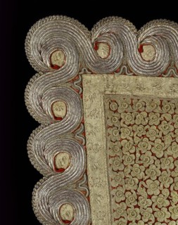 Détail d'un manteau pour femme, Albanie
