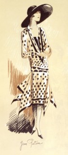 Patou, Dessin de mode