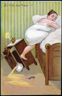 Au secours ! Une souris...!