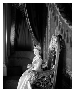Portrait de la reine Elisabeth II