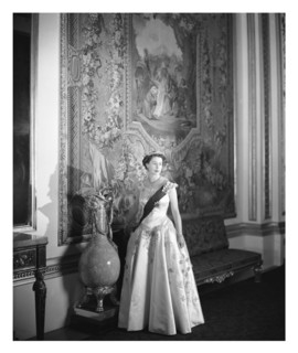 Portrait de la reine Elisabeth II