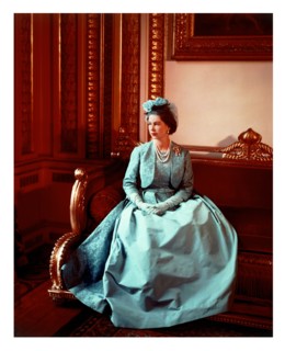 Portrait de la reine Elisabeth II