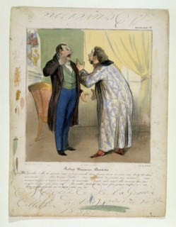 Daumier, Robert Macaire Dentiste