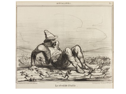 Daumier, Le Réveil de L'Italie