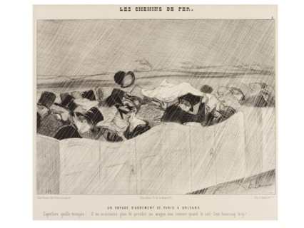 Daumier, Un Voyage d'agrément de Paris a Orléans