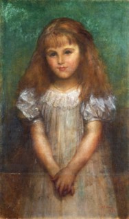 Watts, Portrait de Nellie Ionides