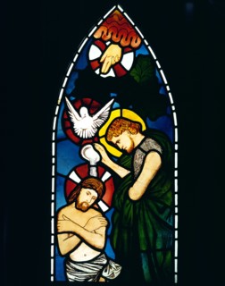Burne-Jones, Le Baptême du Christ