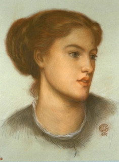 Rossetti, Portrait d'une jeune femme