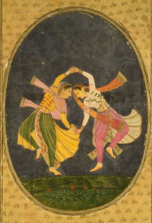 Hindoues dansant le kathak