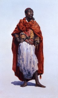 N. Collins, Homme africain en costume traditionnel
