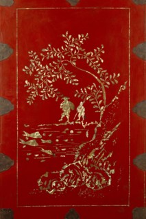 Armoire laquée (détail)