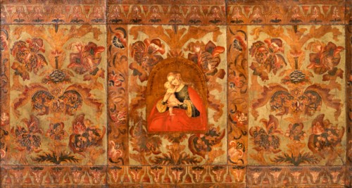 Panneau frontal d'un autel