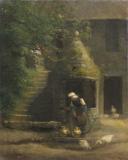 Millet, Le puits de Gruchy