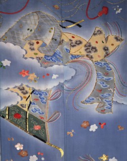 Kimono (détail), Japon
