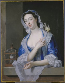 Van Loo, Portrait de Margaret Woffington