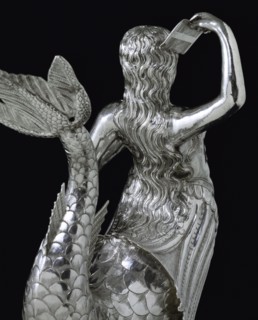 Aiguière en forme de sirène (détail)