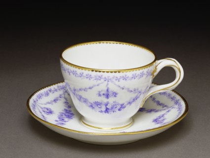 Tasse à thé et soucoupe, Angleterre
