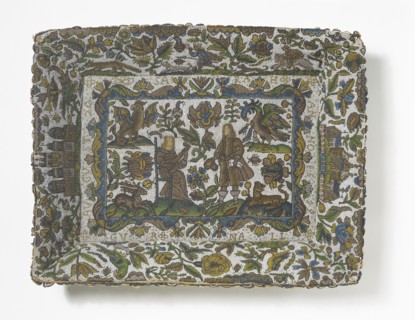 Panier perlé, Angleterre