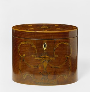 Tea caddy. England, late 18th century