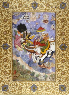 Le combat entre Krishna et Indra