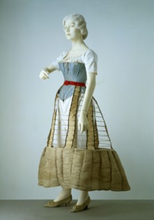 Sous-vêtement : Robe chemisier en coton