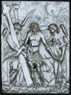Le Christ entouré des instruments de la Passion