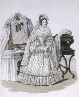 Robe de jeune mariée