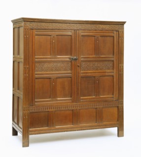 Clothes Press. England, mid-17th century